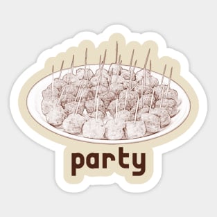 Party Balls Sticker